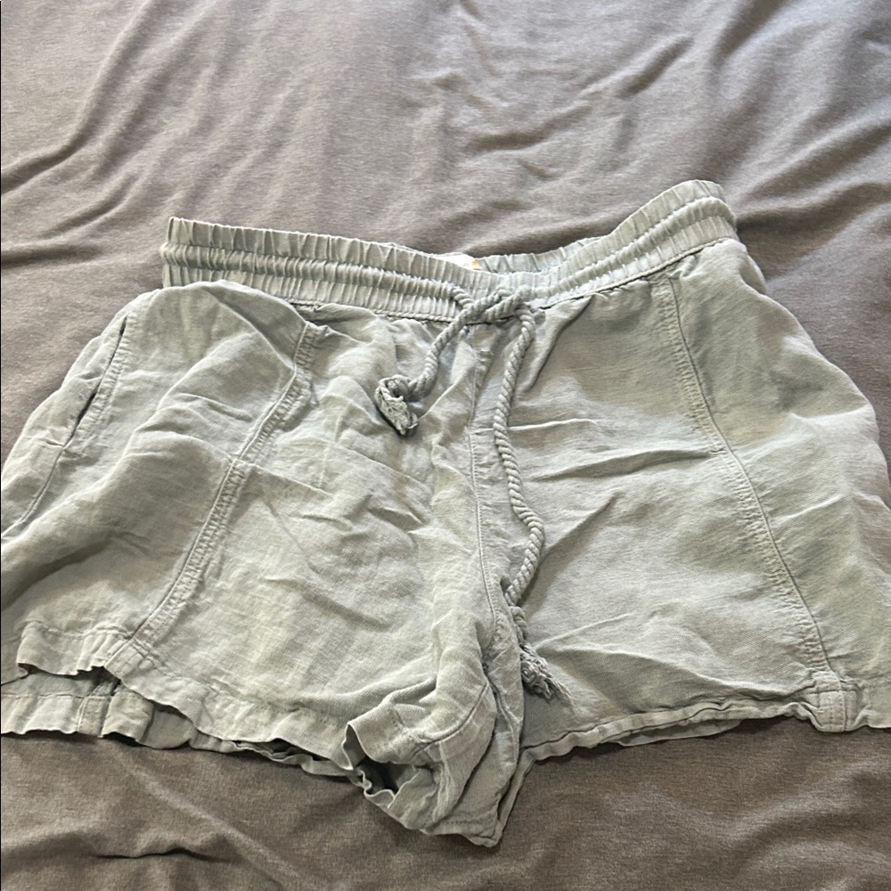 C&C California linen blend shorts